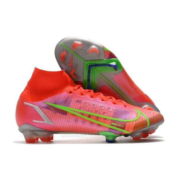 Nike Mercurial Superfly Elite FG Spectrum Rojo Plata